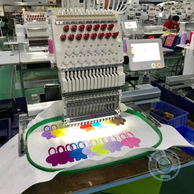 1501 15 needles single head embroidery machine