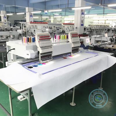 High speed 1502HL 2 head 15 needles embroidery machine