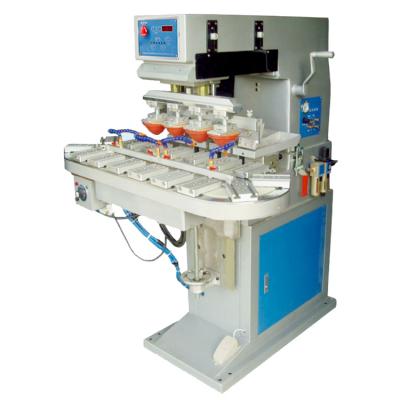 PAD-M4/C Pneumatic four-color rotary pad printing machine