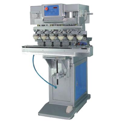 PAD-P6/S Pneumatic six-color shuttle printing machine