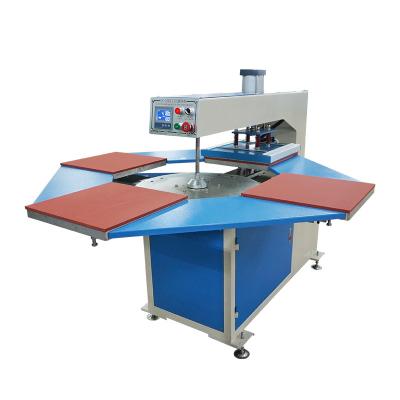 40*60 Four station automatic pneumatic heat press machineFour station automatic pneumatic heat press machine