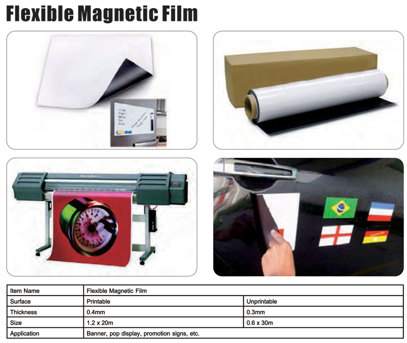 Flexble Magnetic Film