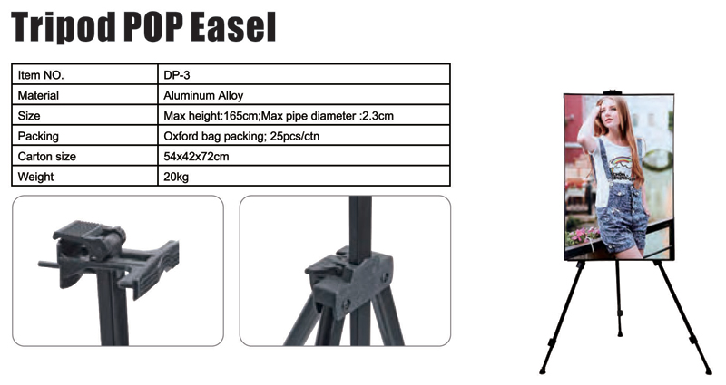 Tripod POP Easel