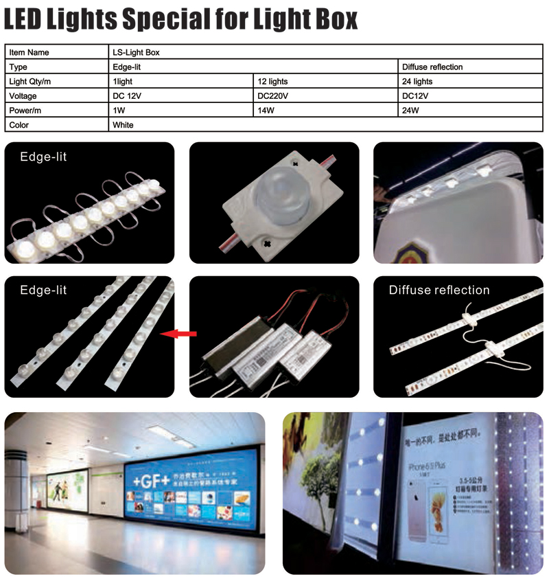 LED Lights Special For Light Box