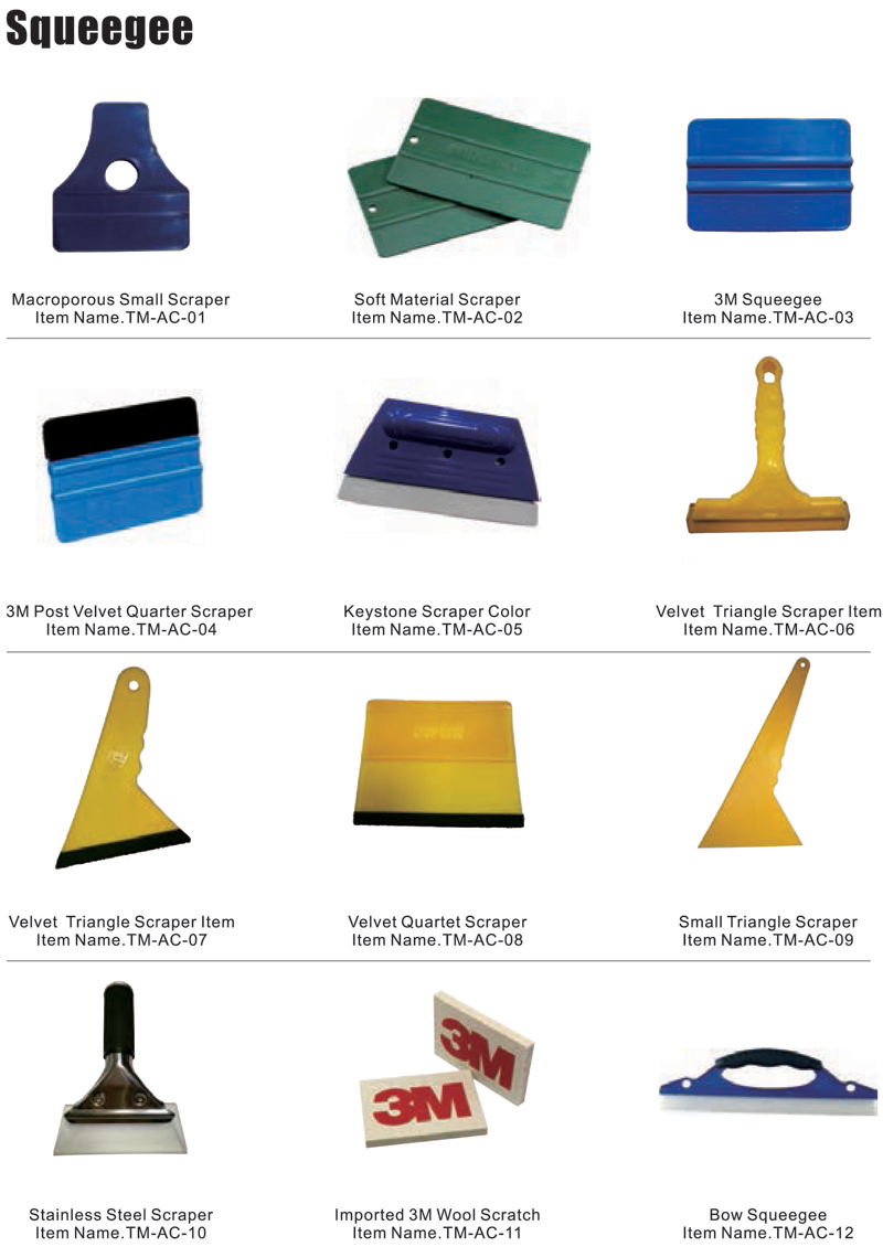 Grommet Machine Squeegee